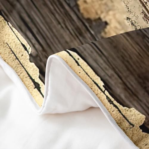 Housse de couette 135x200 motif brochet parure lit microfibre - 7