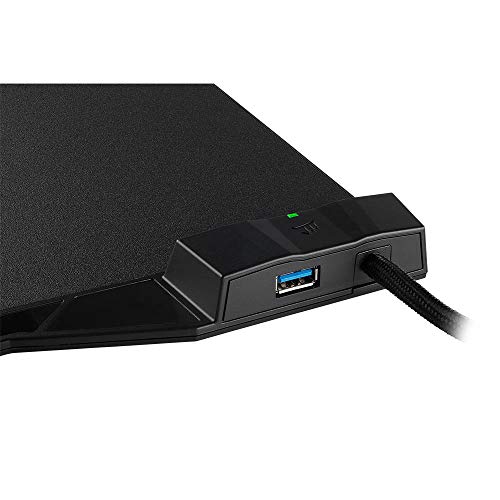 Corsair MM1000 Qi Wireless Charging Mouse Pad - Black - Image 8