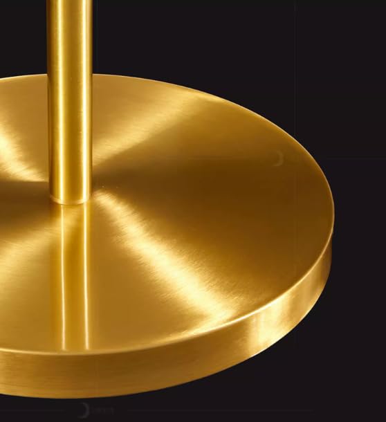 Lámpara de pie de lujo totalmente de cobre WouND regulable 6