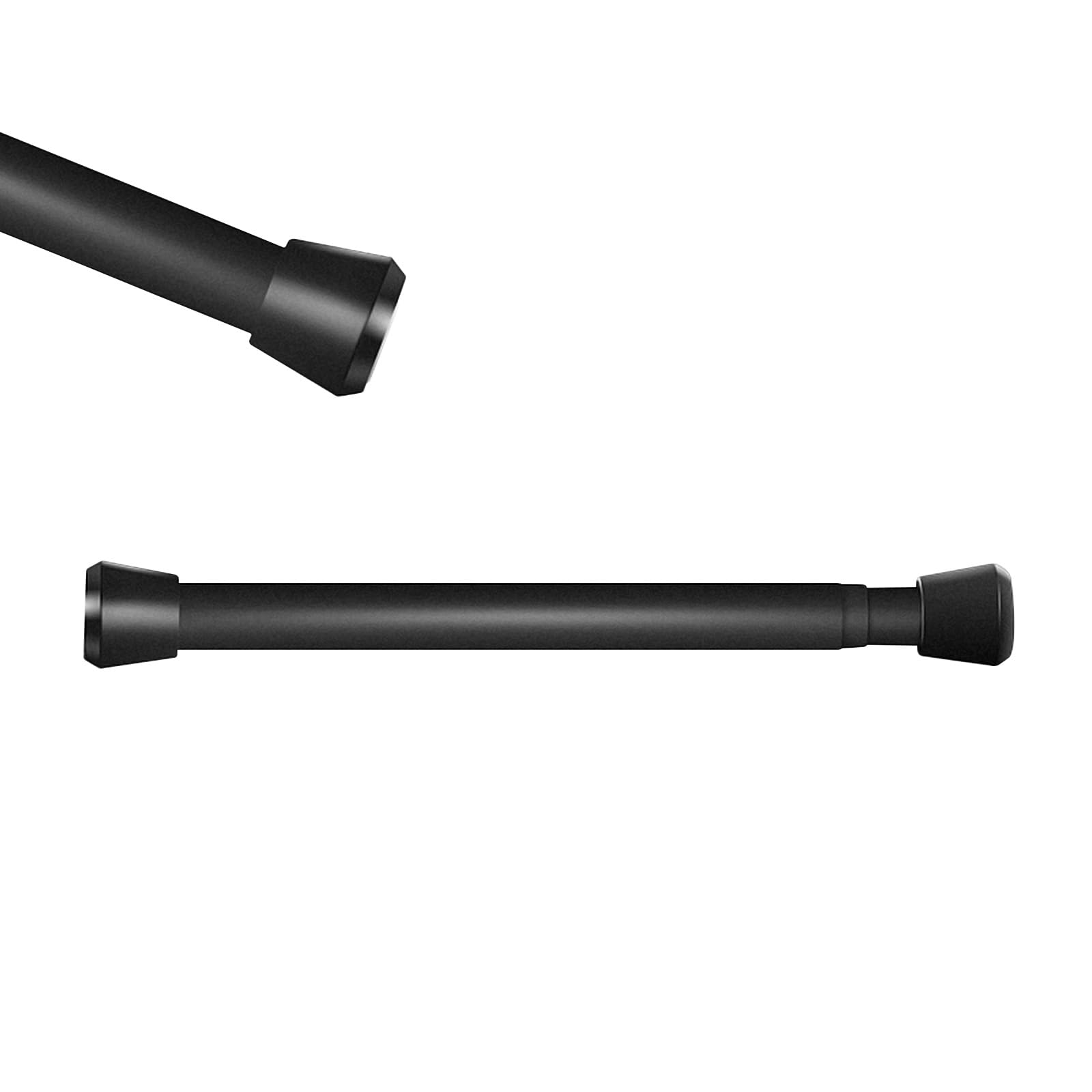 Tringle à rideaux réglable 60-240 cm pour rideaux noirs et occultants