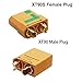10Pcs Amass XT90 Connector Update XT90S Anti-Spark Male Female for RC FPV Lipo Battery ESC Charger Lead