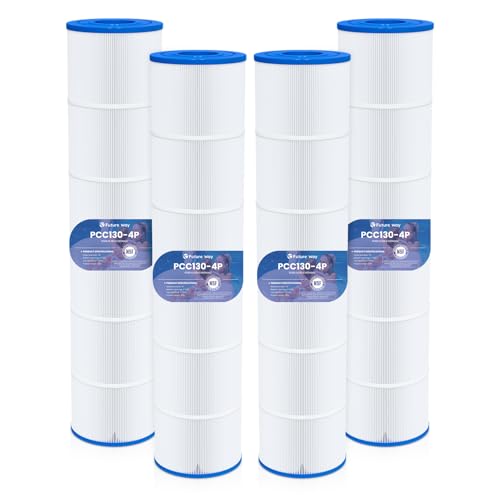 Future Way 4-Pack CCP520 Pool Filter Cartridges Replacement for Pentair Clean & Clear Plus 520,...