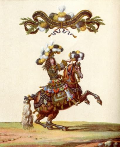 Henri Jules de Bourbon 1643 1709 come re indiano. Principe de Cond duca di Enghien. Parte del Grand Carousel dato da Luigi XIV davanti alle Tuileries Parigi Francia 5 giugno 1662 per celebrare la