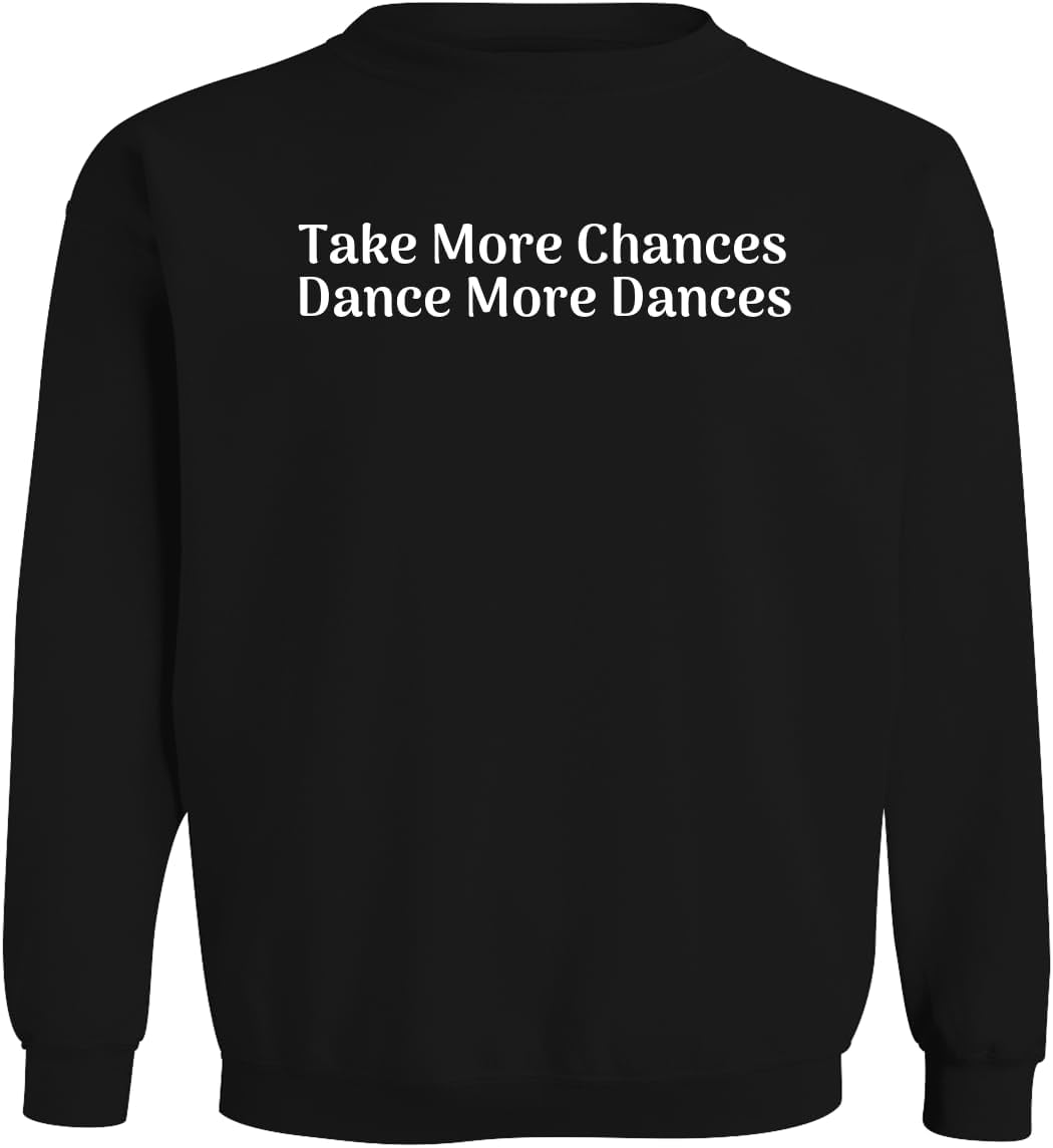 BH Cool Designs Take More Chances, Dance More Dances - Men's Soft & Comfortable Long Sleeve T-Shirt CP05 Black