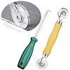 Spline Roller Gereedschap Mesh Screen Venster Deur Installatie Tool Gereedschap voor houten rollager dubbele as-spline-roller, roller-lekgereedschap, buissteek-lekwiel, bandlager-rolgereedschap