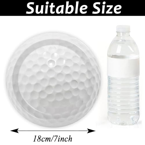Image of gisgfim 24 Pcs Golf Paper Plates 7 inch Golf Birthday Party Disposable Dessert Plates Supplies Decorations Tableware for Fans Wedding Party Baby Shower Birthday
