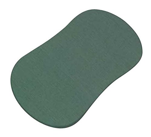 Image of SheetWorld Baby Fitted Bassinet Sheet Fits Halo Bassinet Swivel Sleeper 17 x 30 inches, 100% Cotton Woven Sheet, Unisex Boy Girl, Hunter Green Woven, Made in USA
