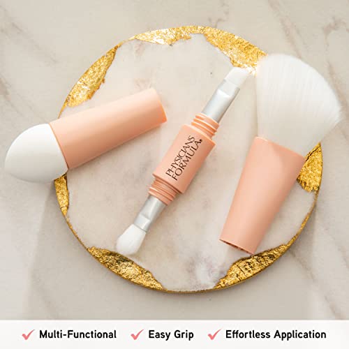 image for Physicians Formula 4-in-1 Makeup Brush and Sponge Set, 3 Premium Brush