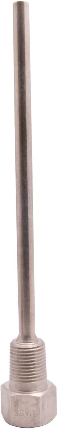 2-1/2" Thermowell Stainless Steel 316-1/2" NPT Connections