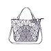 QIANJINGCQ Nouveau mode tout-match diamant sac femme seau sac dame sac à main personnalité irrégulière une épaule sac de messager sac à dos
