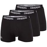 Kappa Herren Tsuna Unterhose, Black, XL