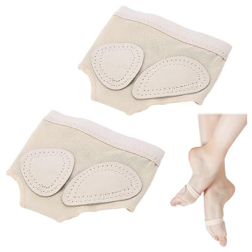 Correa para el Pie de Danza, Gimnasia Ritmica Medias Zapatillas Ballet Lienzo, Zapatos de Ballet Antideslizantes para Mujer, Tangas de Pie para Jazz, Ballet, Contemporáneo Moderno Danza