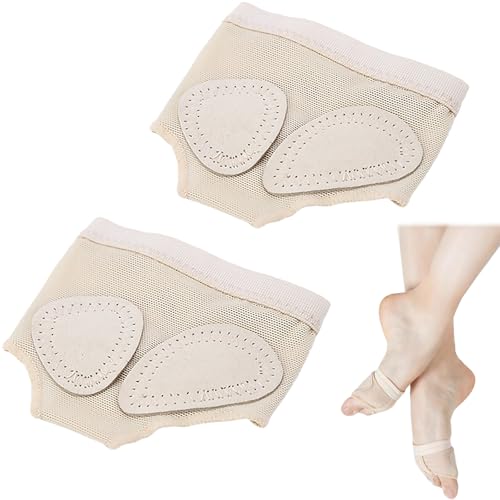 Correa para el Pie de Danza, Gimnasia Ritmica Medias Zapatillas Ballet Lienzo, Zapatos de Ballet Antideslizantes para Mujer, Tangas de Pie para Jazz, Ballet, Contemporáneo Moderno Danza