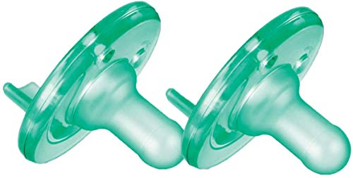 Kit Com Refil 2 Chupeta Philips Avent Verde 0-3 Meses