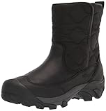 KEEN Women's Betty Boot Pull On Waterproof Insulated Snow, Black/Black, 10.5