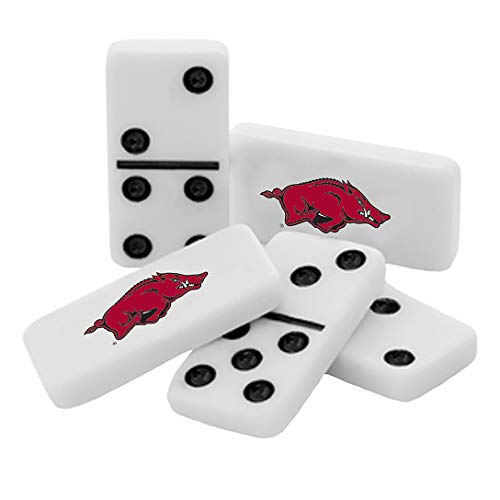 MasterPieces Juego de Dominó Arkansas Razorbacks 28 Piezas miniatura 4