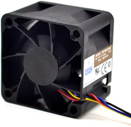 NNL DBTB0428B2G 40mm Powerful Cooling Fan for AVC 4028 12V 1A High Speed Server Fans 40 * 40 * 28mm Dual Ball Bearing 4-Wire 4Pin PWM