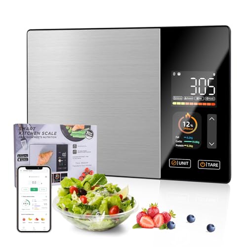 Báscula de cocina inteligente con cálculo