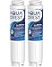 Price comparison product image AQUACREST AQF-FF25 Fridge Water Filter, Replacement for Bosch Fridge Water Filter UltraClarity 644845, Neff Gaggenau Rangemaster 9000077104 740560 (2)