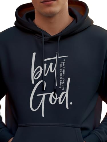 Image of XENOVAURBAN Hoodie for Men /Women | Unisex fit Cotton Fleece Hooded Sweatshirt - GOD1