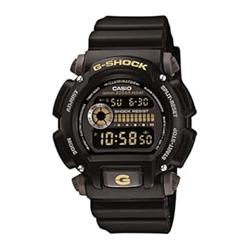Casio Relógio Esportivo Masculino 'G-Shock' Quartzo Resina, Preto, Padrão., Adult, Padrão