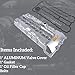 Upgraded Aluminum Valve Cover with Oil Cap Replacement for BMW N54 3.0L – Fits 135i 335i 535i 740i 740Li M2 M235i M240i X6 Z4 (Replaces OEM 264-936, 11127565284, 11127565286) Mixizap