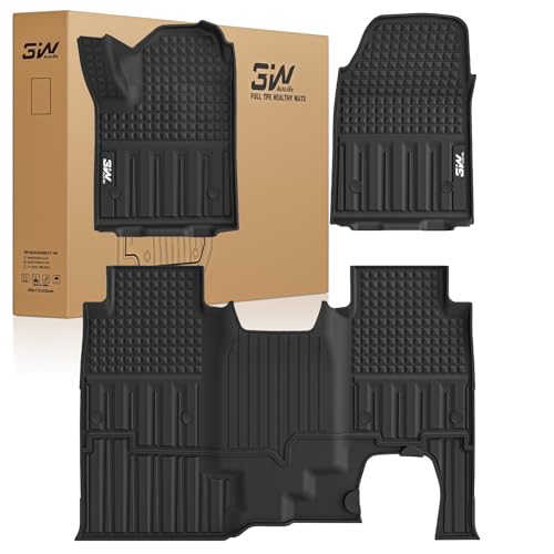 Image of 3W Floor Mats for 2024-2026 Chevrolet Silverado EV /Sierra EV /EV Denali