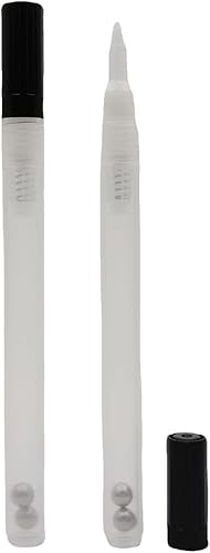 Miniatura 5 de 5 bolígrafos de pintura vacíos para recambio de tubo en blanco para estudiantes artistas marcadores para dibujar acrílico impermeable pintura al