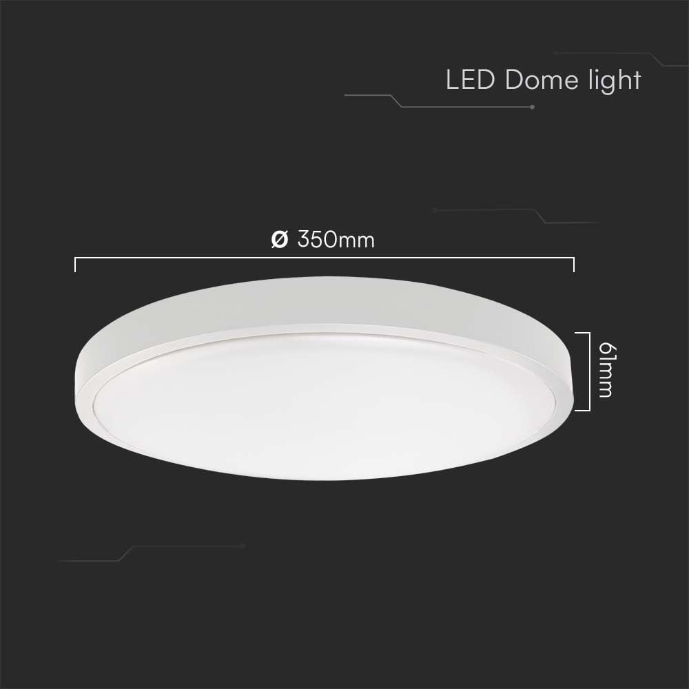 V-TAC Plafoniera led rotonda 36W 4000K IP44 VT-8630-76221