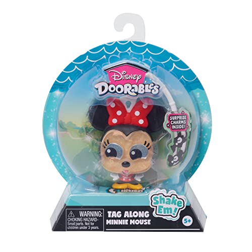 Disney Doorables Tag-A-Longs Minnie Mouse Wearable Figure And Charms Series 1, Styles May Vary, By Just Play #TOP5