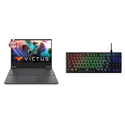 Image of HP Victus Gaming AMD Ryzen 7-5800H 16.1 inch(40.9 cm) FHD Gaming Laptop & Alloy Origins Core (Blue Switch)