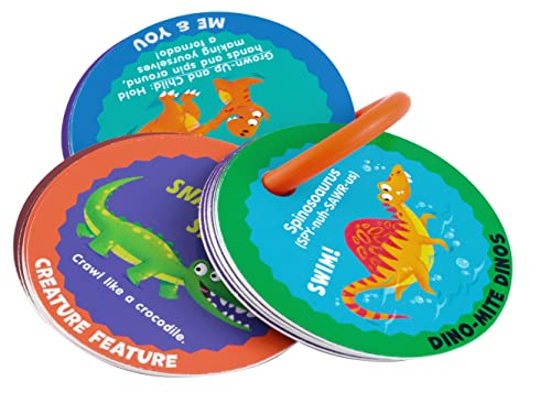 Mollybee Kids Dino Stomp And Roar, Prehistoric Playtime Activity Cards For Kids #TOP1
