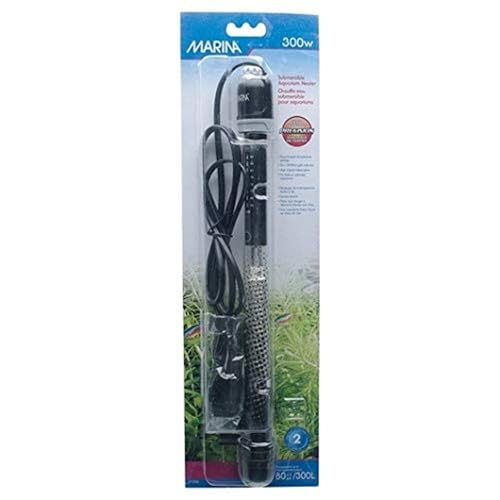 Hydrofarm Fluval Marina Submersible Heater for Aquarium, 50-watt