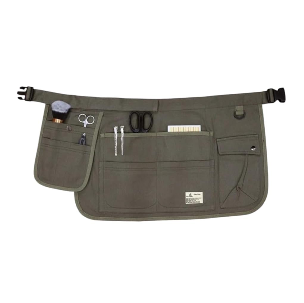 Heavy Duty Tool Belt | Adjustable Multi-Pocket Canvas Work Apron for Gardening, Woodworking & Home Improvement | Gardening Apron with Tool Belt