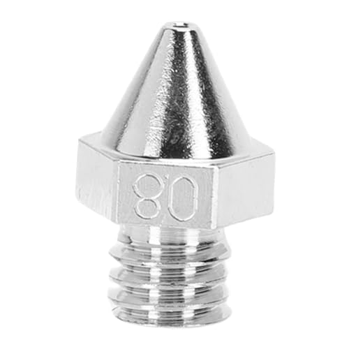 Fafeicy 3D Printer Nozzle, Hardened 3D Printer Nozzle Hot End Replacement Parts Fit for Raise3D N Pro2 Pro3 E2 Series Ti