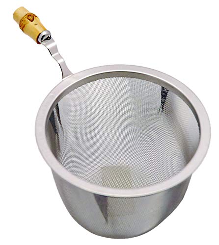 eve-mode 18-8 ステンレス製 茶こし 本竹柄付き 72-55 サイズ72mm 深さ55mm