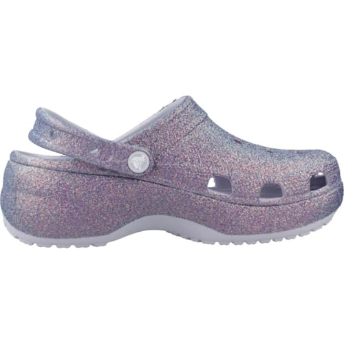 Image of Crocs Women's Classic Platform Glitter Clog