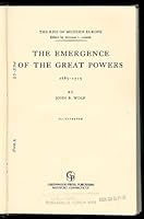 Emergence of the Great Powers, 1685-1715 0061330108 Book Cover
