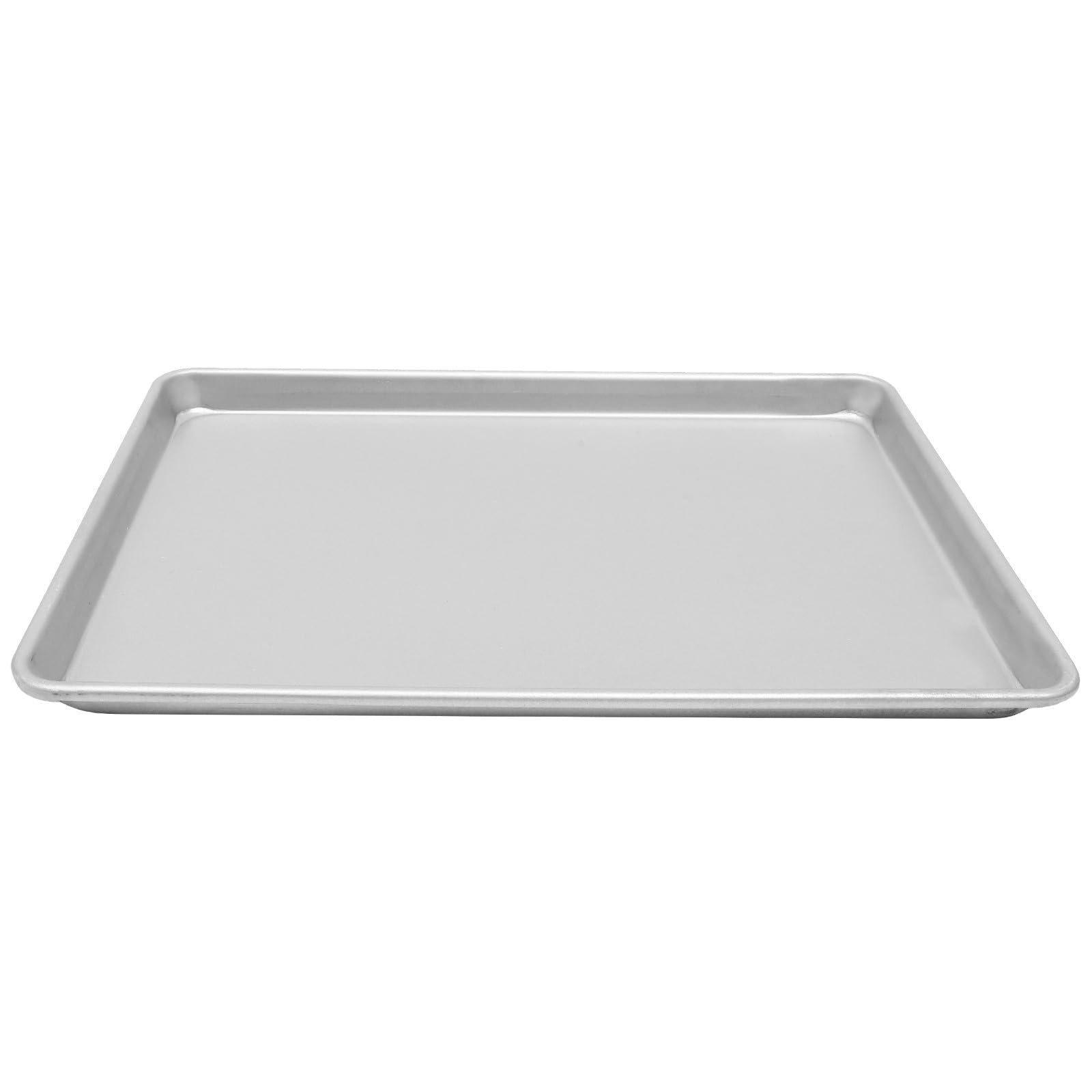 BESTOYARD Plaque à Pâtisserie Rectangulaire Répartition Uniforme Chaleur en Alliage D'aluminium Argenté Surface Lisse Cuisson Four Préparation de Gâteaux