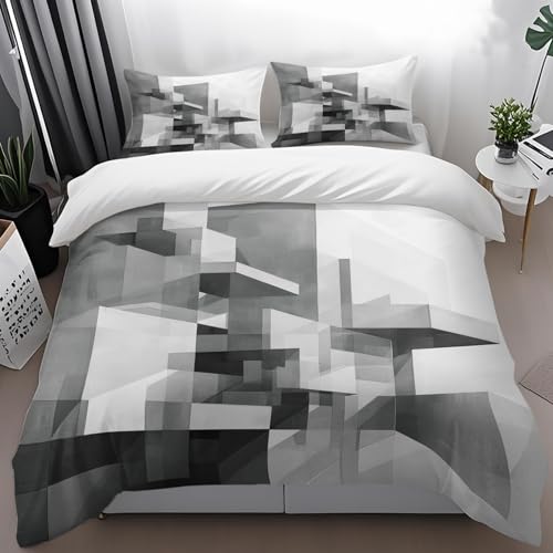 Housse de couette 240x260 géométrique pour une chambre moderne et cocooning - 2
