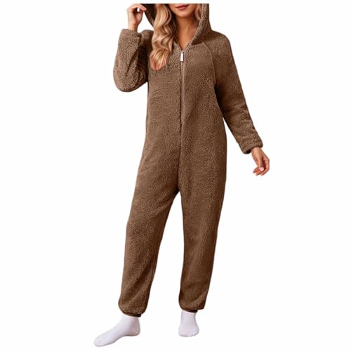 Combinaison pyjama femme légère et pratique avec ouverture bas