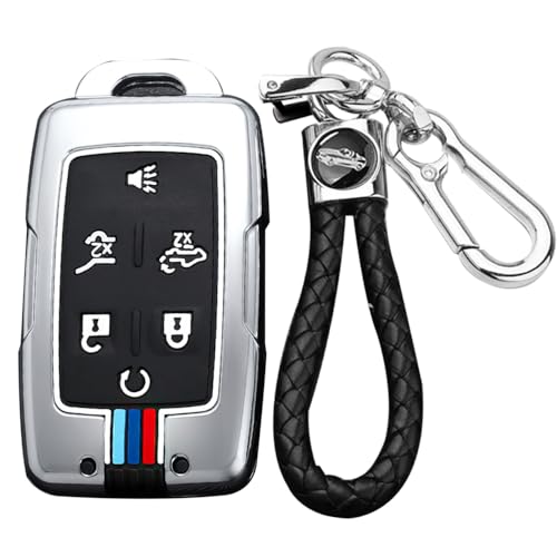Étui porte-clés pour Chevrolet et GMC - Protection 5/6 boutons Acadia Yukon