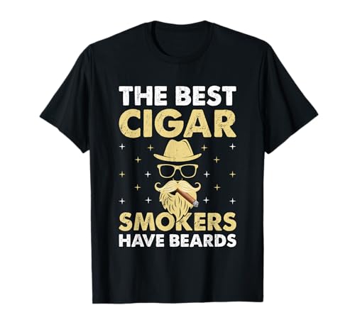 The Best Cigar Smokers Have Bears Cigar Lover Cigar Lounge T-Shirt