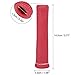 X AUTOHAUX 4 Pcs Red Spark Plug Wire Boots 1800 Degree Heat Shield Protector Sleeve for Car