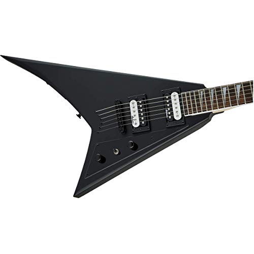 Jackson Js Series Rhoads Js32T, Amaranth Fingerboard, Satin Black Electric Guitar #TOP2