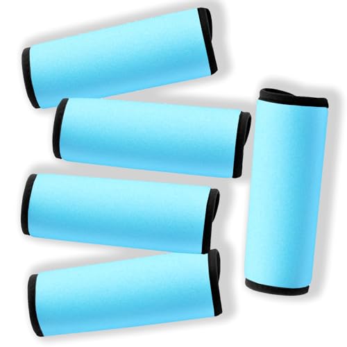 Image of Neoprene Luggage Handle Wraps for Traveling Bright Color Luggage Identifiers|Handle Wraps|Handle Covers