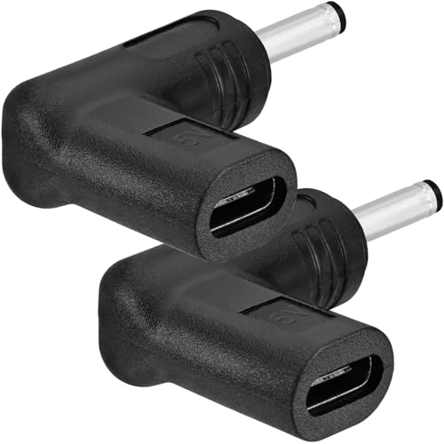 Yeebline Adaptador de Corriente USB C a DC 3.5x1.35mm, 2 unidades miniatura 3