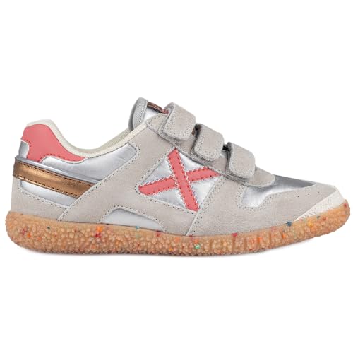 Zapatillas de deporte Munich Mini Goal VCO para niños y niñas con cierre rápido