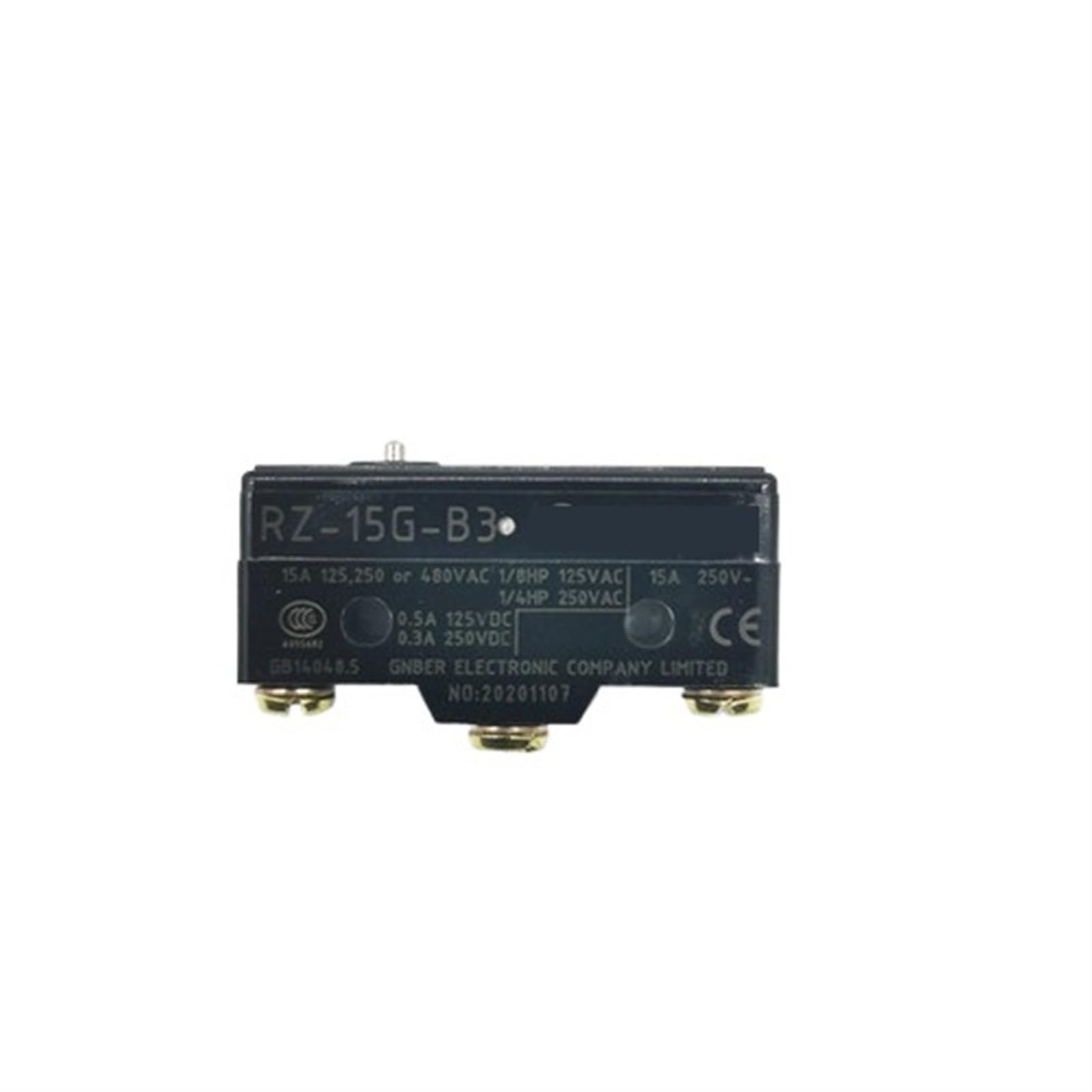 Microinterruptor de límite RZ-15GQ22-B3/RZ-15G-B3/ GQ21 GW22 GD (5 unidades)(RZ-15G-B3)
