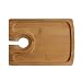 Oenophilia Bamboo Hors d' Oeuvres Plate - Set of 4